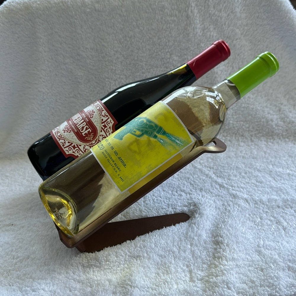 Metal Wine Rack-made in Italy-New  Box Included B